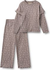 Wheat Set T-shirt & Trousers Belinda Mädchen Longsleeve für Freizeit und Outdooraktivitäten
