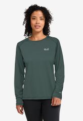 Jack Wolfskin Prelight Suncool LS W Damenhemd für Outdoor Aktivitäten