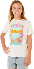 RipCurl Sunshine Squad Band Tee - Girl Mädchen T-Shirt für sämtliche Outdoor Aktivitäten