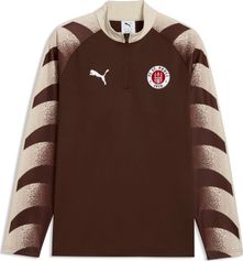 Puma Fcsp Warm Up 14 Zip Top Jungen Longsleeve für Freizeit und Outdooraktivitäten