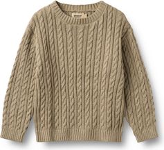 Wheat Knit Pullover Long Sleeve Oliver