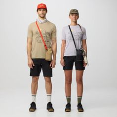 Fjällräven Hoja Lugnt Wool T-shirt W Damen T-Shirt für sämtliche Outdoor Aktivitäten