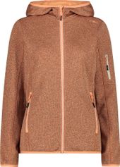 CMP Woman Fleece Fleece Jacket FIX Hood Damen Freizeitjacke