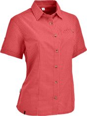 MAUL Sport Sandnes XT - 1/2 Bluse Kariert Damenhemd für Outdoor Aktivitäten