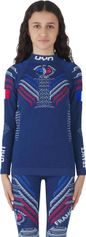 Uyn Natyon 3 0 Junior France Underwear Shirt Long Sleeve TURTLE Neck Kinder Langlaufunterwäsche