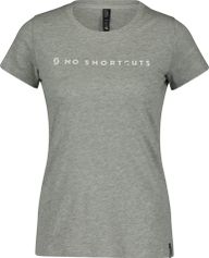 Scott Tee W's No Shortcuts SS Damen T-Shirt für sämtliche Outdoor Aktivitäten