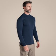 Craghoppers Nosilife Long Sleeved Mock Neck Top Herren Longsleeve für Freizeit und Outdooraktivitäten