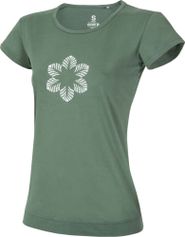 Ocun Classic T Organic Women Flower Damen T-Shirt für sämtliche Outdoor Aktivitäten