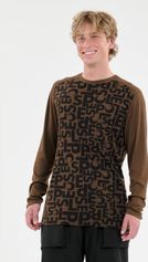 Slope Rei M Printed Baselayer Top Herren Funktionswäsche