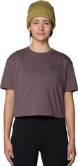 Mountain Hardwear W MHW Seeking Wilder Paths Crop Short Sle Damen T-Shirt für sämtliche Outdoor Aktivitäten