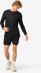 Super.Natural M Sketched Runner Mesh LS Herren Longsleeve für Freizeit und Outdooraktivitäten