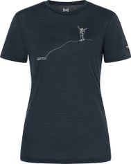 Super.Natural W Bergglück Tee Damen T-Shirt für sämtliche Outdoor Aktivitäten