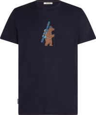 Icebreaker Men Mer 150 Tech Lite Short Sleeve Tee Bear Tour Herren T-Shirt für sämtliche Outdoor Aktivitäten