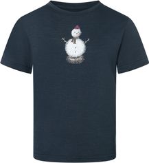 Super.Natural K Snowman Tee Unisex T-Shirt für sämtliche Outdoor Aktivitäten