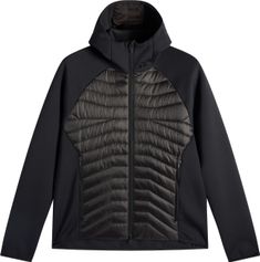 J.Lindeberg Heyden Quilt Hybrid Hood Kunstfaser Isolationsjacke für Herren