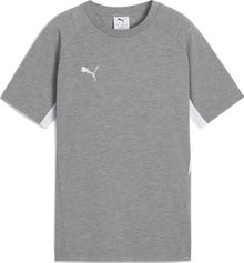 Puma Teamevostripe Tee Jr Kinder T-Shirt für sämtliche Outdoor Aktivitäten