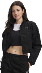 Under Armour Rival Woven Top Damen Langarm Laufshirt