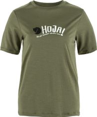 Fjällräven Hoja Wool T-shirt W Damen T-Shirt für sämtliche Outdoor Aktivitäten