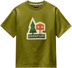 Napapijri Trahus Short-sleeve T-shirt Herren T-Shirt für sämtliche Outdoor Aktivitäten