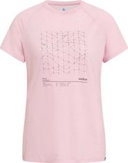 Odlo The Ascent Merino-blend Hyper Mapping T-shirt Damen Laufshirt