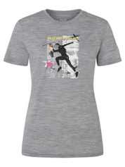 Super.Natural W Running ART Tee Damen Laufshirt