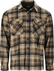 Whistler Astrali M Checked Fleece Shirt Herrenhemd für Outdoor Aktivitäten