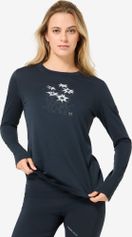 Super.Natural W Edelweiss BIO J LS Damen Longsleeve für Freizeit und Outdooraktivitäten