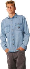RipCurl Premium Surf Denim Long Sleeve Shirt Herrenhemd für Outdoor Aktivitäten