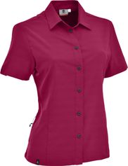 MAUL Sport Halserspitze 5XT - 1/2 Bluse elas. Damenhemd für Outdoor Aktivitäten