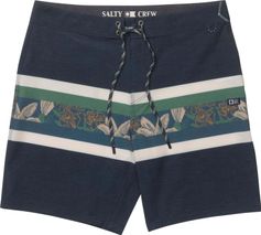 Salty Crew Crew Stripe Boardshort Herren Bademode