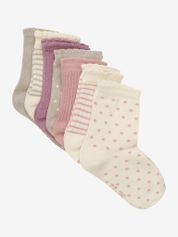Minymo Socks w.pattern (7-pack ) Kinder Sportsocken