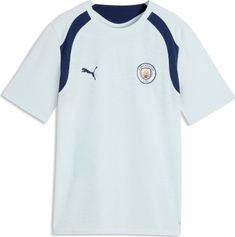 Puma Mcfc Training Jersey Jr Kinder T-Shirt für sämtliche Outdoor Aktivitäten