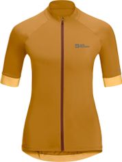Jack Wolfskin Gravex Full Zip Short Sleeve W Damen Radtrikot