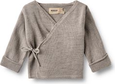 Wheat Knit Wraparound Cleo
