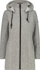 CMP Woman Fleece Parka FIX Hood