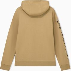 EA7 Train Logo Series M Hoodie RN Extended Logo BR CC - Train Logo Series M Hoodie RN Extended Logo BR C