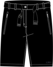 CMP Woman Bermuda Outdoor Shorts für Damen
