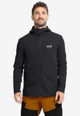 Jack Wolfskin Ridge Hike Hooded Full Zip M Herren Midlayer für Outdoor Aktivitäten