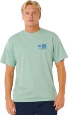 RipCurl Pacific Rinse Glass OFF Tee Herren T-Shirt für sämtliche Outdoor Aktivitäten