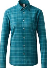 Haglöfs Virke Flannel Shirt Women Damen Longsleeve für Freizeit und Outdooraktivitäten