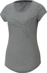 Puma Performance Heather CAT Tee W Damen Laufshirt