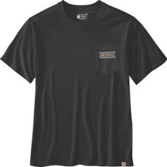 Carhartt Relaxed Fit Lightweight Short-sleeve Pocket Script Graphic T-shirt Herren T-Shirt für sämtliche Outdoor Aktivitäten