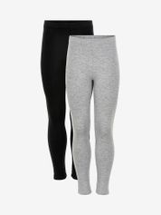 Minymo Basic Leggings (2-pack) Mädchen Lauf- & Trainingshose