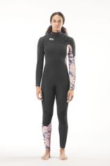Picture Equation W Printed 5/4 Full Zip Damen Bademode