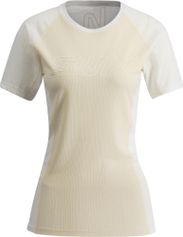 Swix Racex Light Short Sleeve W, Cloud Blue / Bright White, L Damen T-Shirt für sämtliche Outdoor Aktivitäten