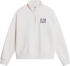 The North Face Womens Ski Embro Relaxed 1/4 Zip - Graphic