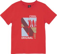 Color Kids Tshirt W. Print Short Sleeve 742675 Jungen T-Shirt für sämtliche Outdoor Aktivitäten