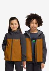 Jack Wolfskin Adventuretribe 2L Jacket K Kinder Hardshelljacke