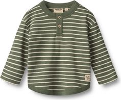 Wheat T-shirt Long Sleeve Osvald Jungen Longsleeve für Freizeit und Outdooraktivitäten