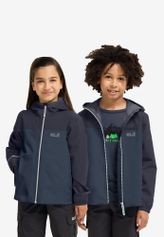 Jack Wolfskin Adventuretribe 2L Jacket K Kinder Hardshelljacke